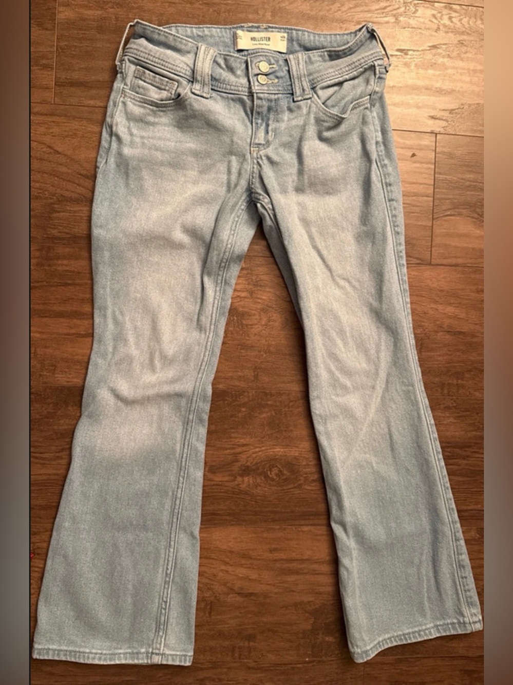 Hollister Light Blue Flared Jeans